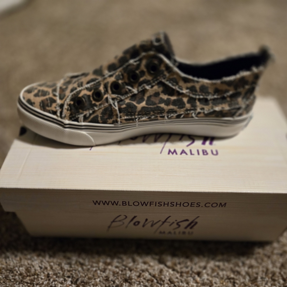 Blowfish Natural City Kitty Canvas Sneakers